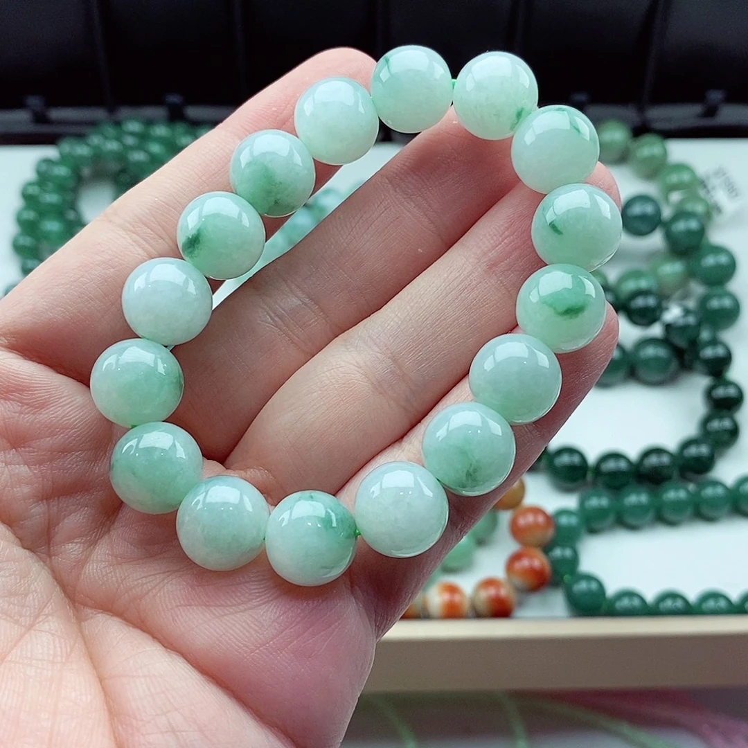 翡翠未镶嵌毛衣链