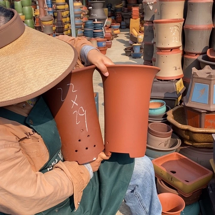 紫砂花盆紫砂花盆盆栽花卉苗木种植