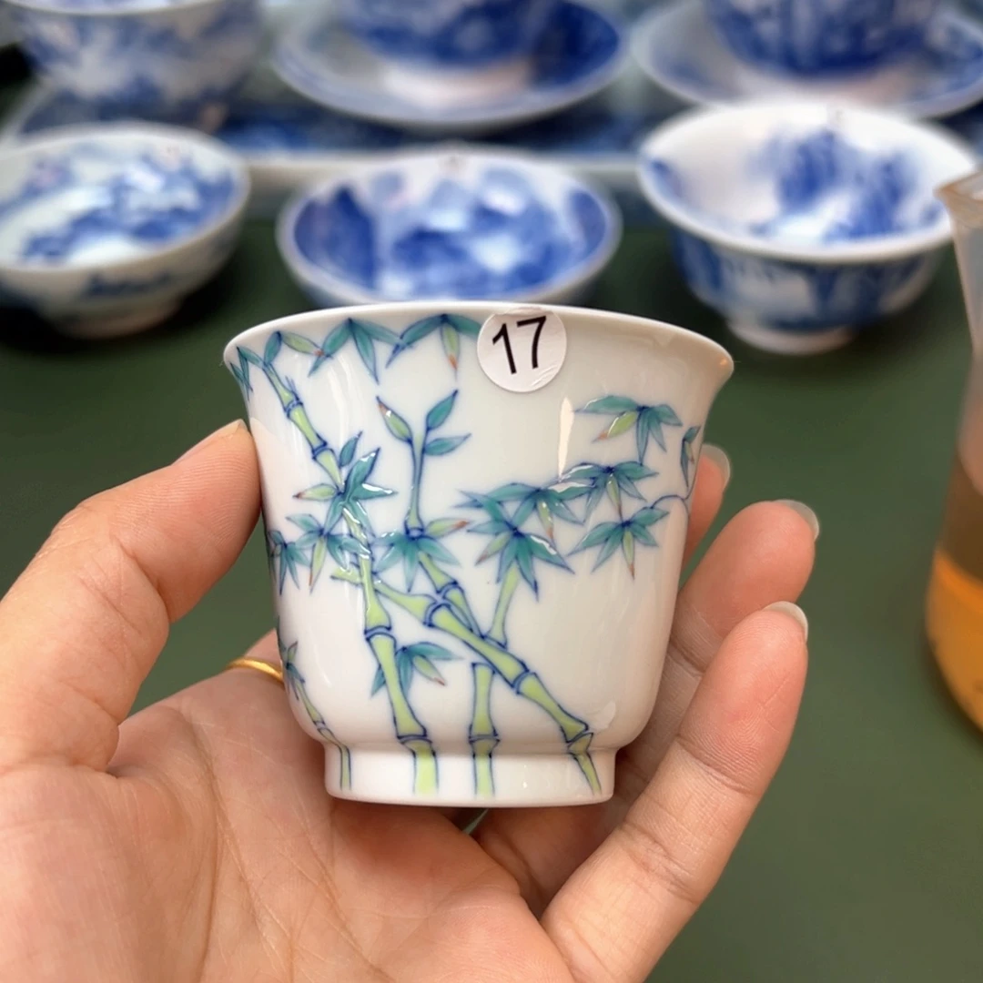 木木景德镇纯手工纯手绘茶具17