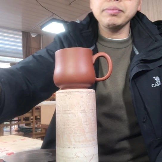 清水泥茶杯@**甲主人杯容量300
