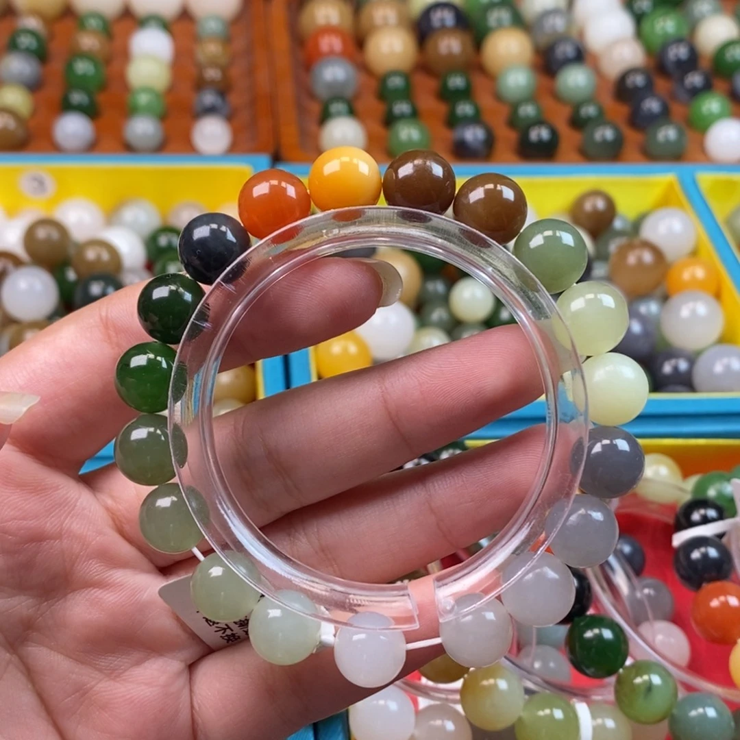 和田玉未镶嵌珠宝奇石福利多宝手串z10