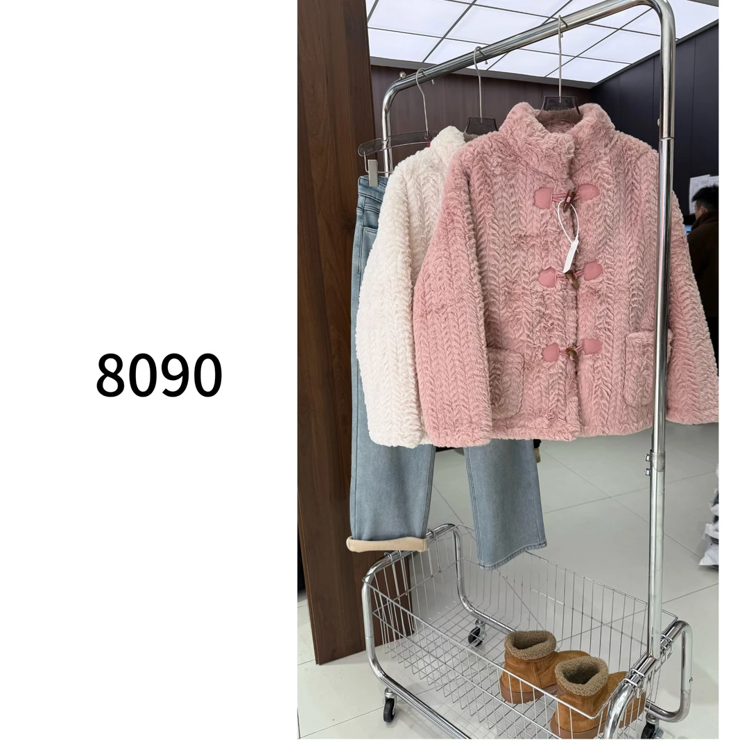 过冬必备【宋晓暖】牛角扣毛毛衣冬款三层加绒加厚韩版休闲NJ-23100