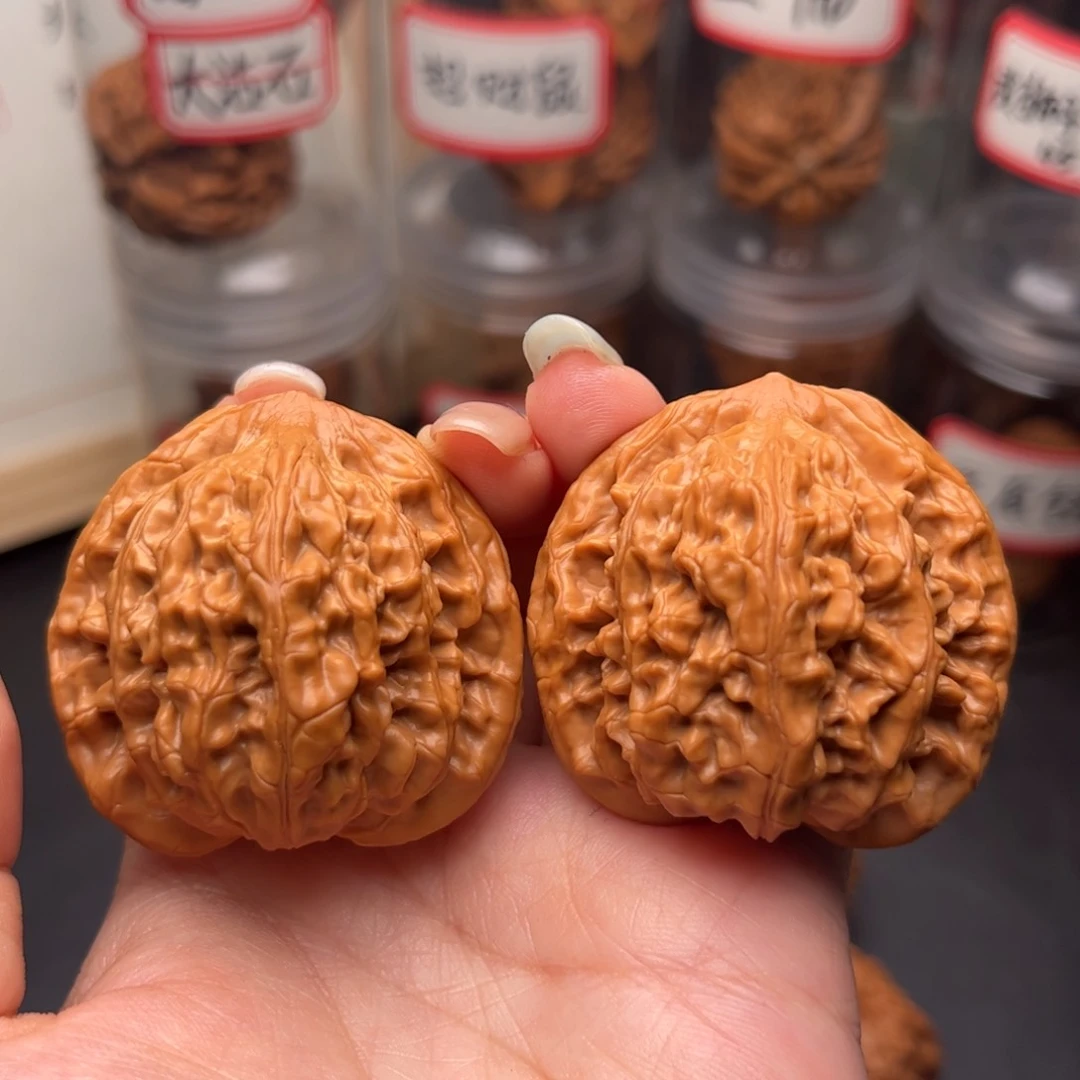 文玩核桃把件小众望月