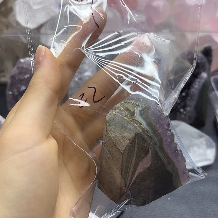怪***婷紫晶珠宝半成品未镶嵌27