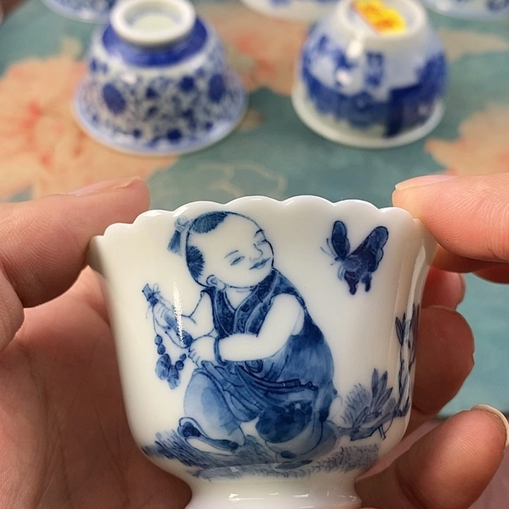 杯现代景德镇全手工全手绘茶具1688888