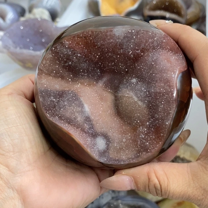 紫晶未镶嵌珠宝半成品