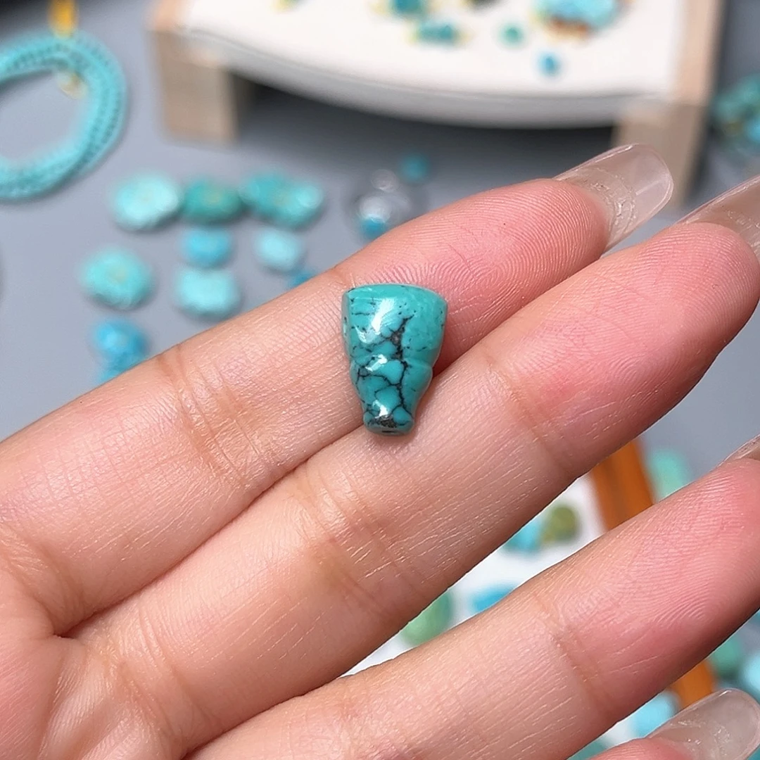 未镶嵌绿松石珠宝半成品