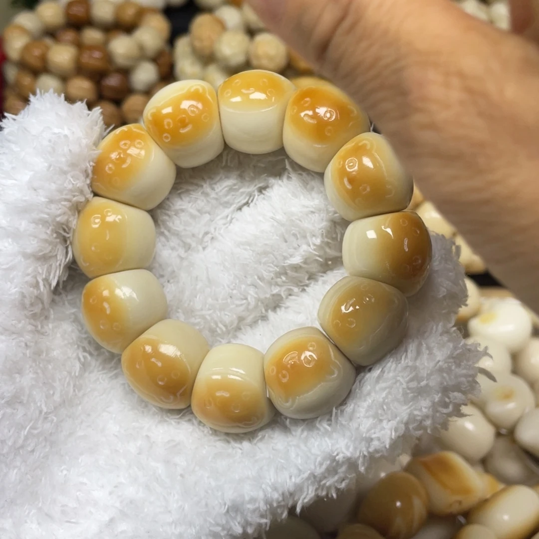 手串菩提根/象牙果12.30.31微瑕熊猫肠