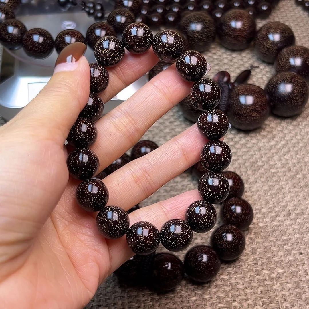 檀香紫檀（小叶紫檀）1.2 17颗爆星