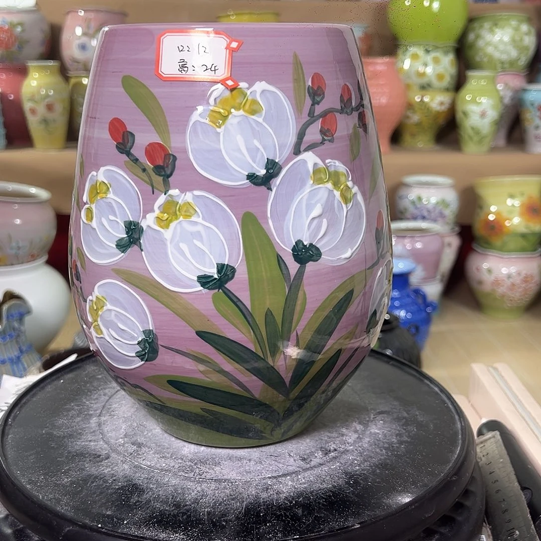 景德镇陶瓷花盆123