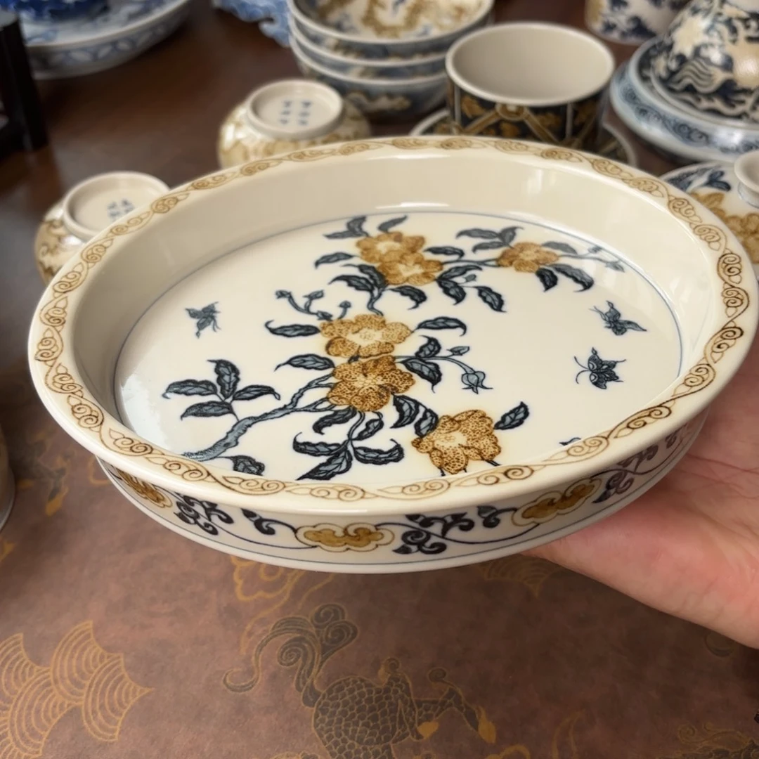 摆件景德镇手绘茶器