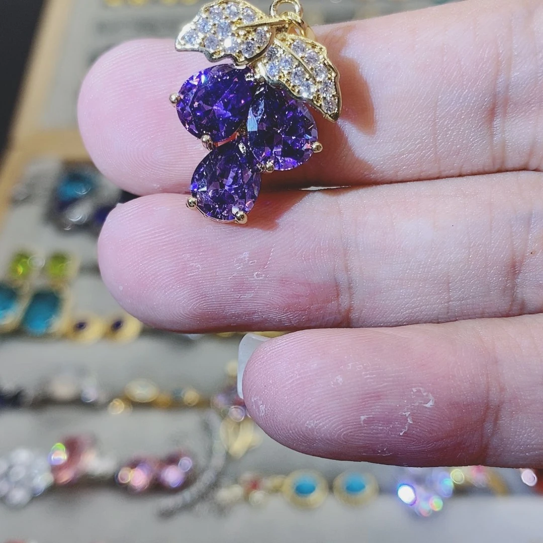 【闪购商品】水晶戒指银S925镶嵌