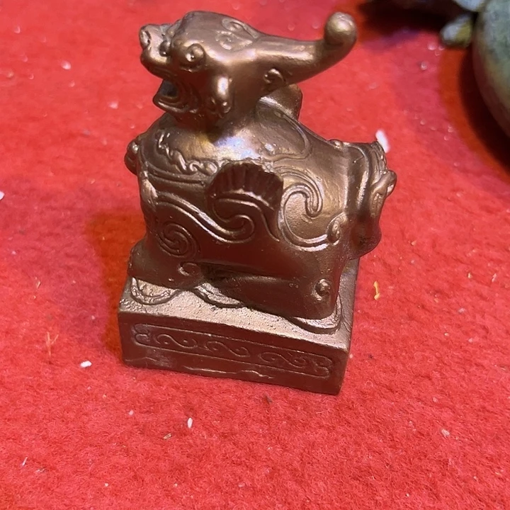 黄铜摆件，文房工艺品摆件