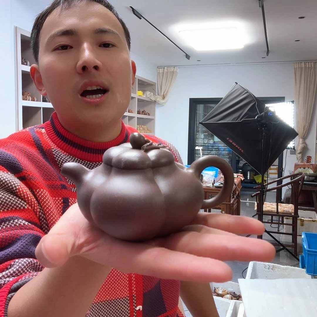 紫砂茶壶我是你的小可爱啊