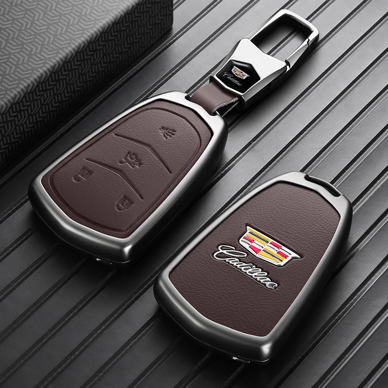 凯迪拉克钥匙套XT5 XT6车CT6壳XT4 CT4高级感XTS扣CT5包SRX男ATSL