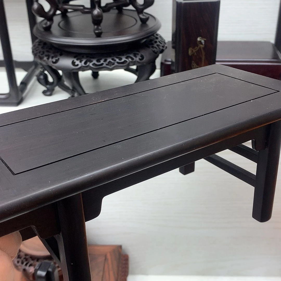 藤类紫光檀长26条案