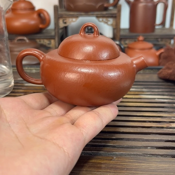 茶壶紫砂原矿紫砂手工制作