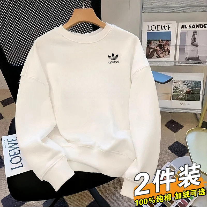 奥莱纯棉卫衣男2025秋季新款男士运动圆领套头衫长袖上衣休闲男装