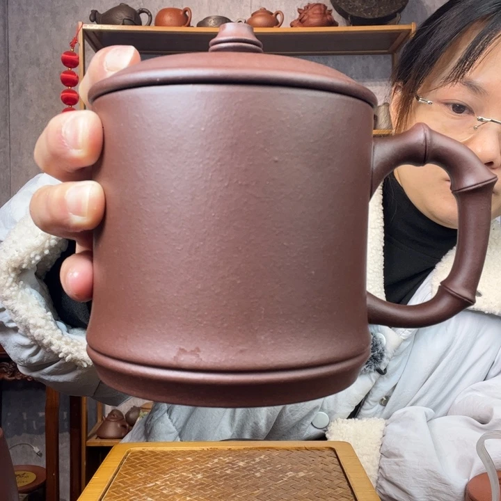 茶杯紫砂原矿紫砂杯