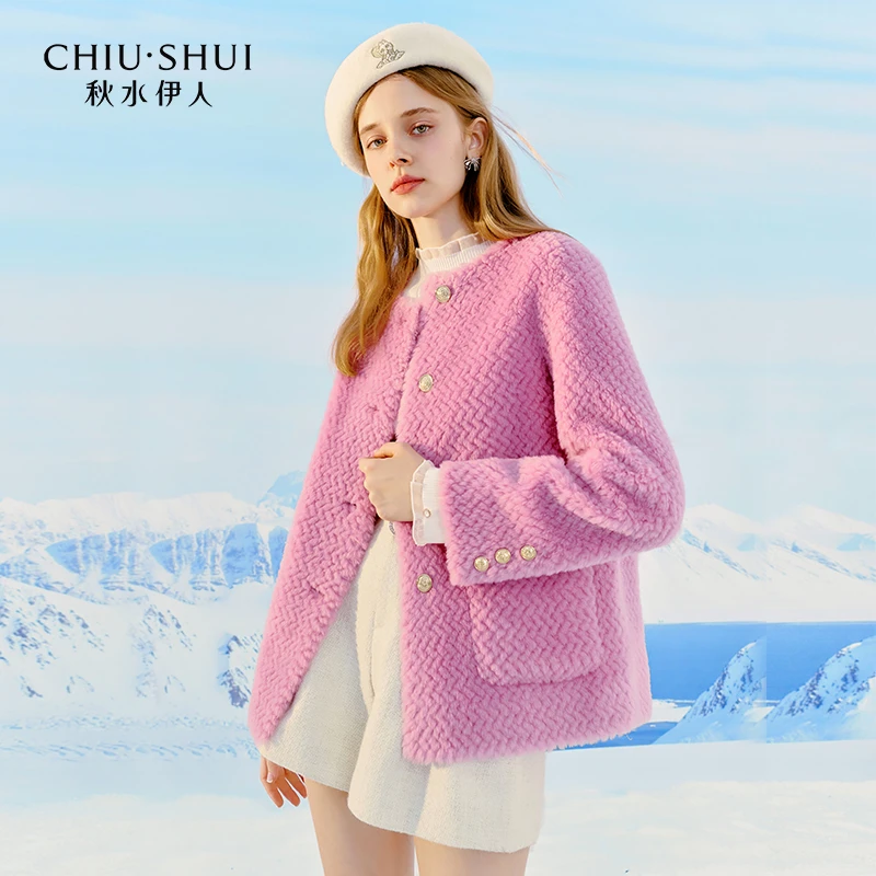 人造皮草 【许半夏专属】秋水伊人上衣冬季新款女装外套623410Q160