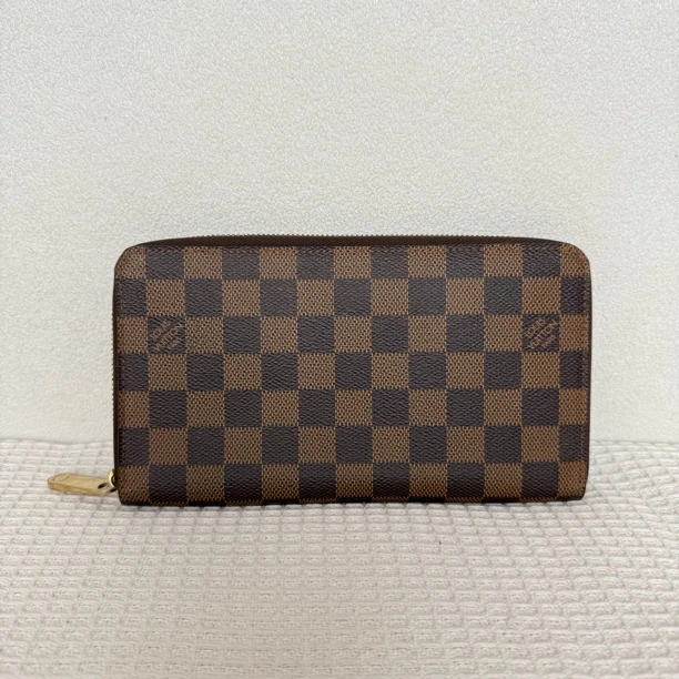 95新 LouisVuitton/路易威登 5348/5124/4977/4978棕棋盘钱包4296