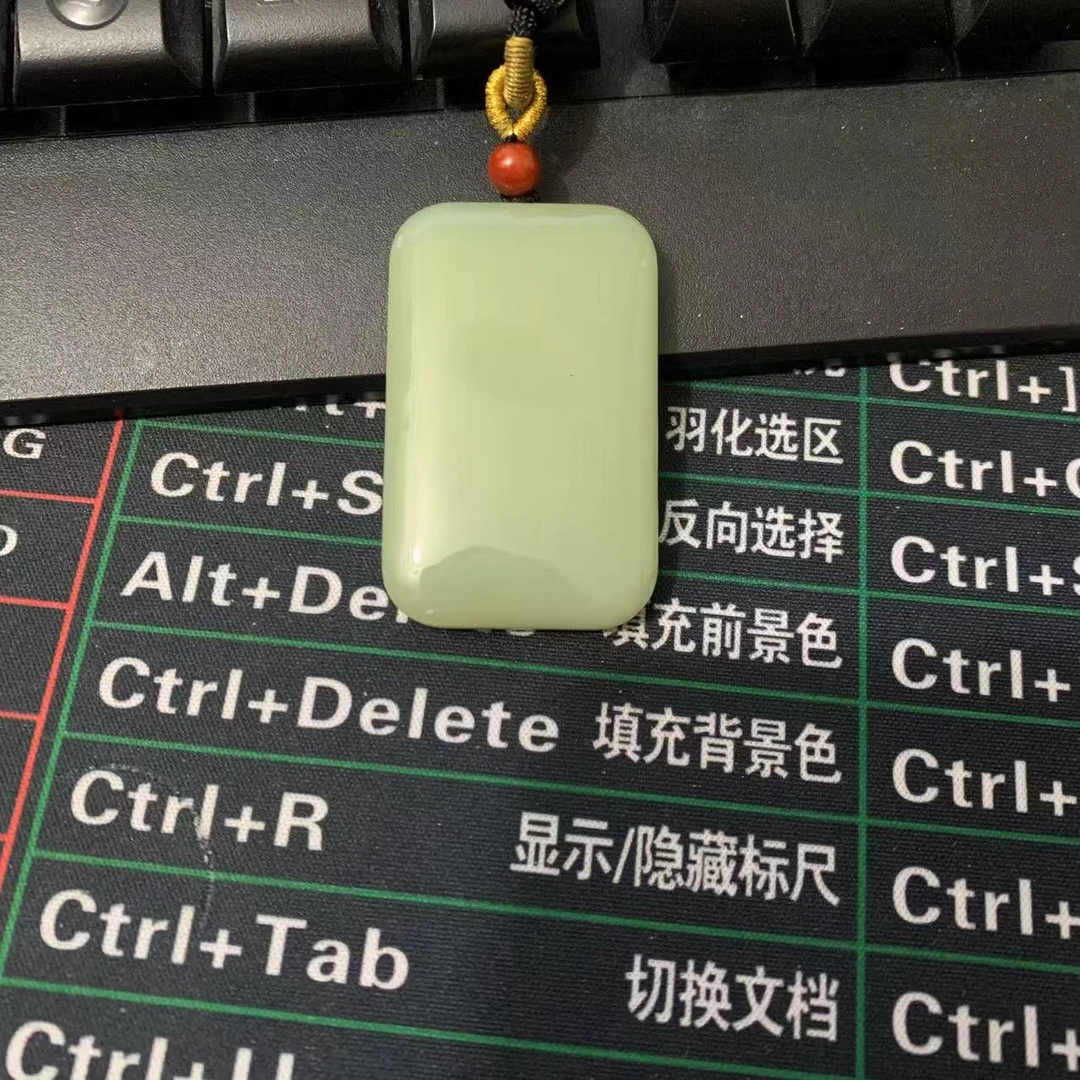 和田玉颈饰吊坠X012