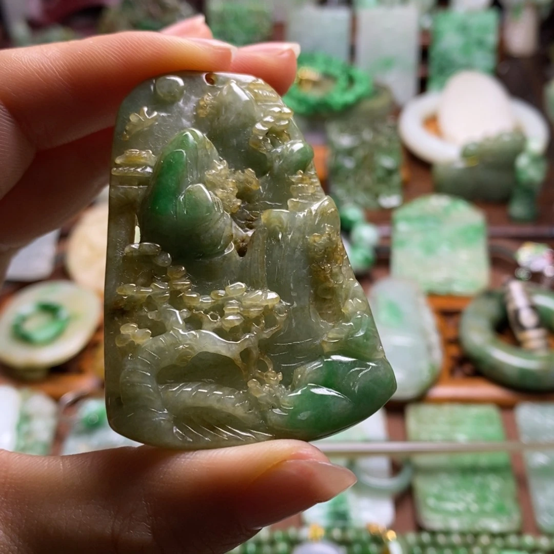 翡翠挂件未镶嵌11111111111111