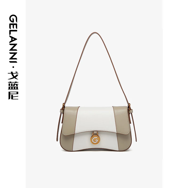 【不退差价】【不退差价】GELANNI真皮高定百搭通勤沙漏包