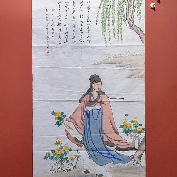 国画冯伟老师手绘国画作品音浩