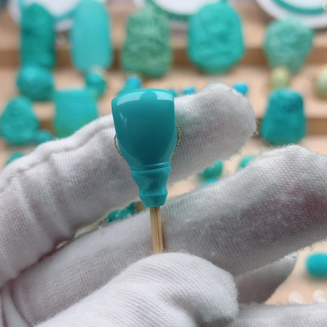 绿松石未镶嵌配饰