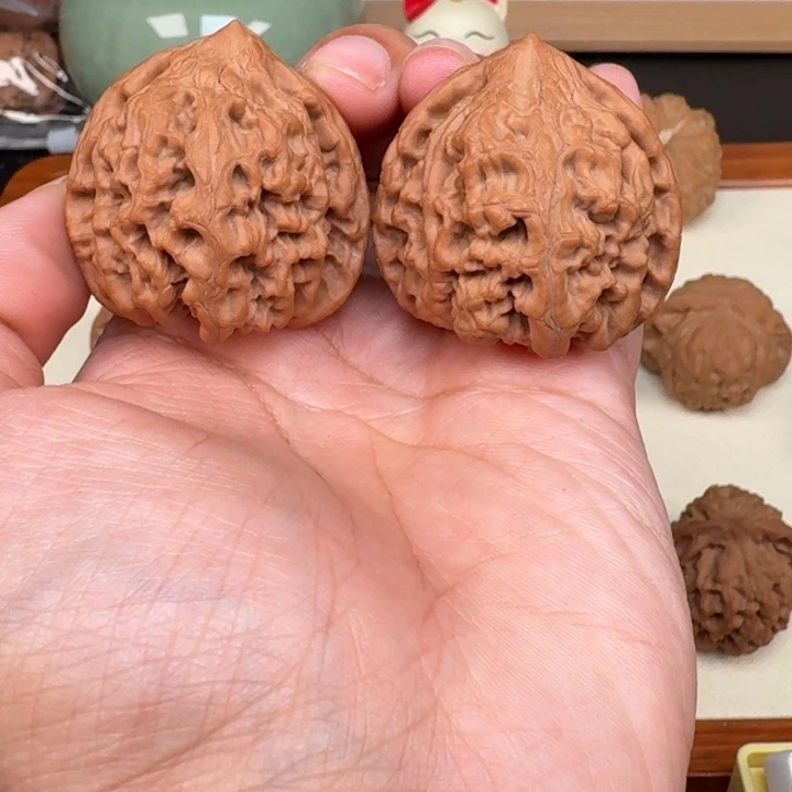 文玩核桃把件全品太行龙纹39