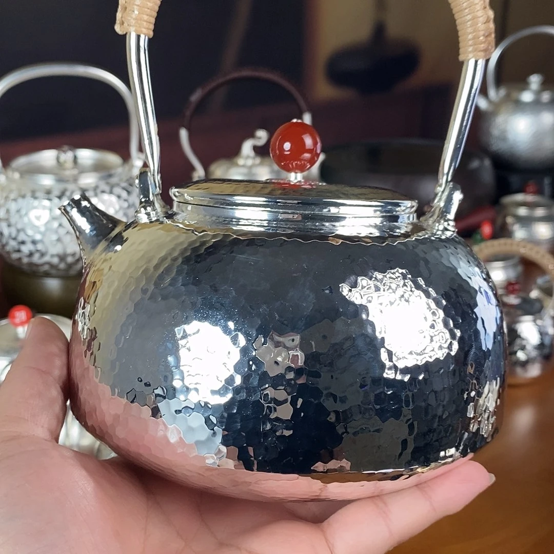 一***植手工制作茶杯喝茶银衣