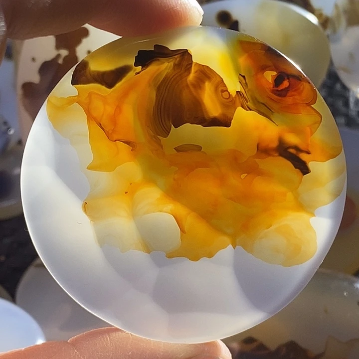 未镶嵌颈饰玛瑙/玉髓