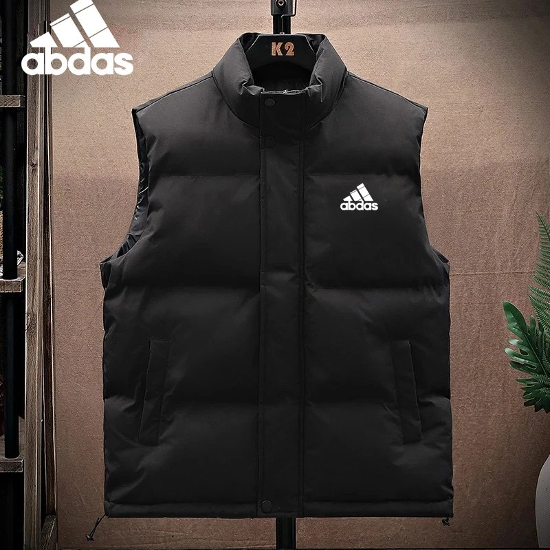 阿.迪断码情侣棉马甲男款秋冬新款加厚保暖休闲背心坎肩男士外套