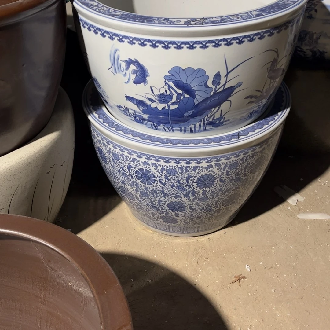 瓷片缠枝莲75.888888