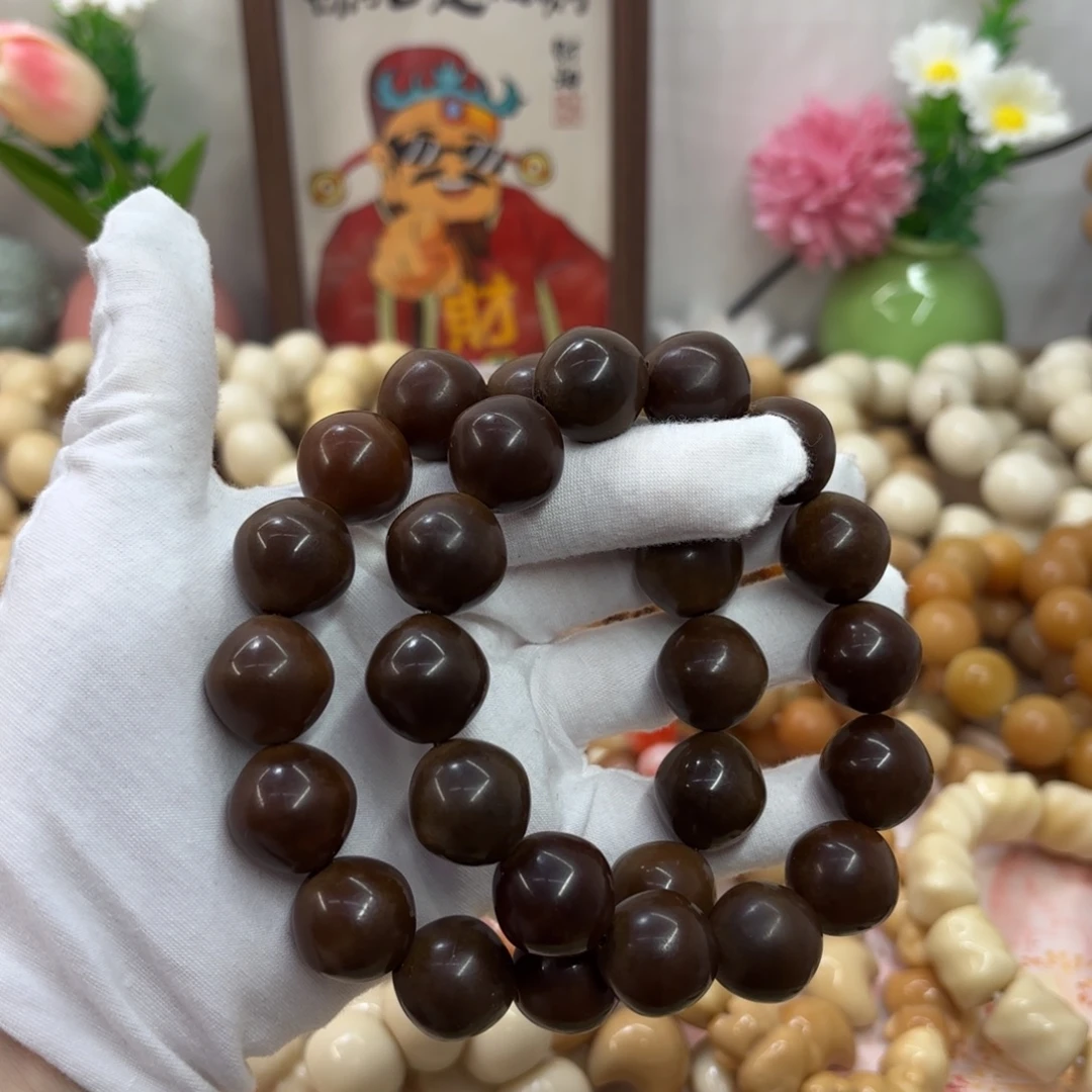 菩提根/象牙果吊坠18干磨瑕疵落地果糖油一锅905