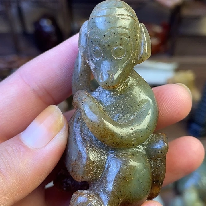 和田玉（糖玉）未镶嵌颈饰