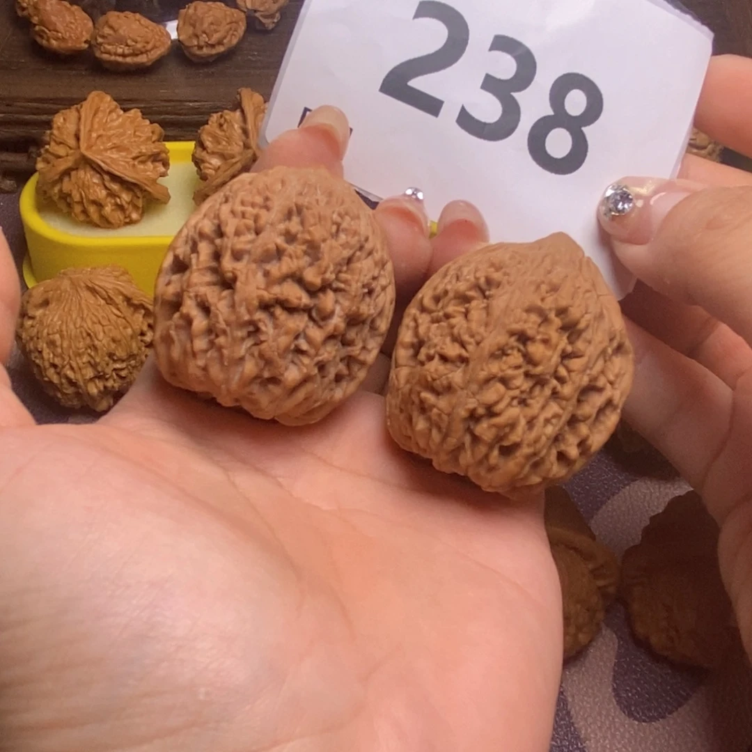 把件文玩核桃238蒜头37.40.42