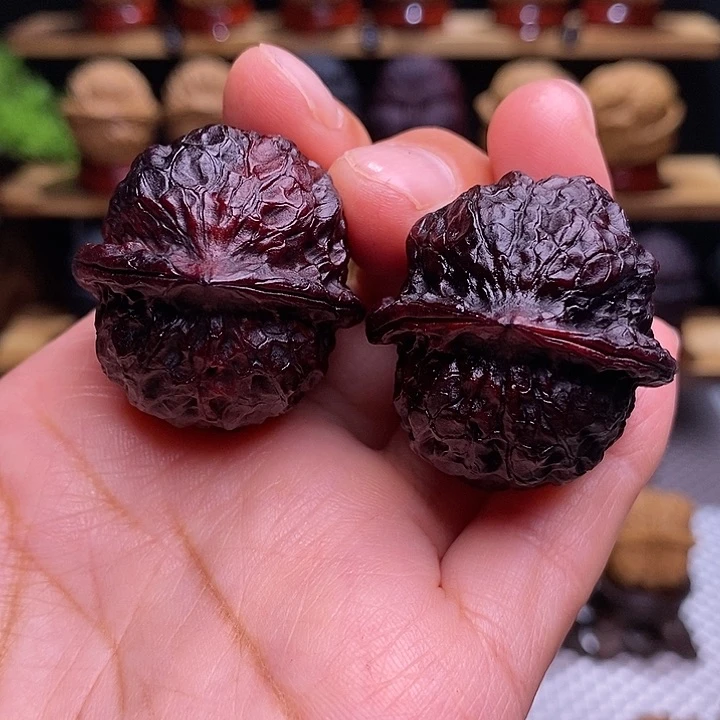 文玩核桃把件公子帽34