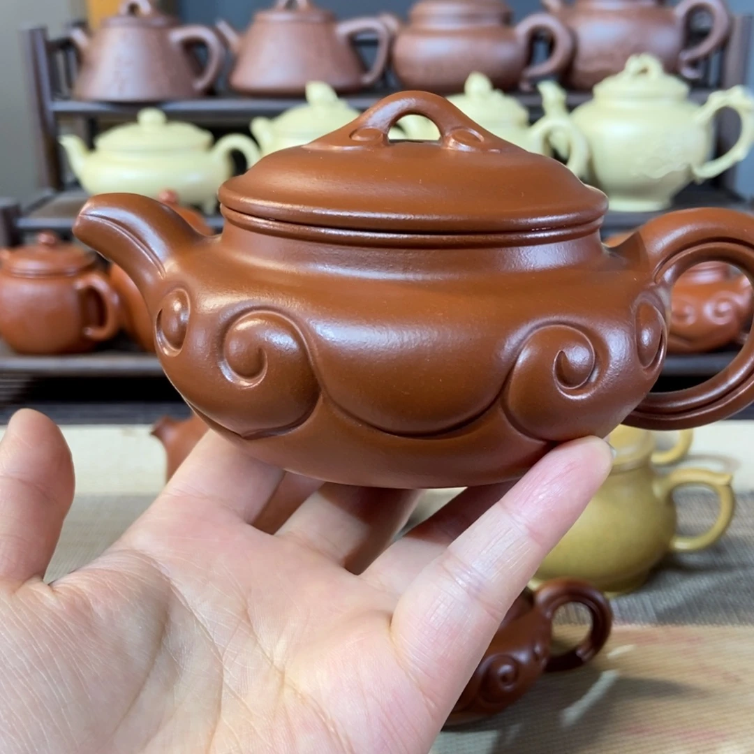 沧***海茶壶紫砂全手工制作工艺流程原料制作方法