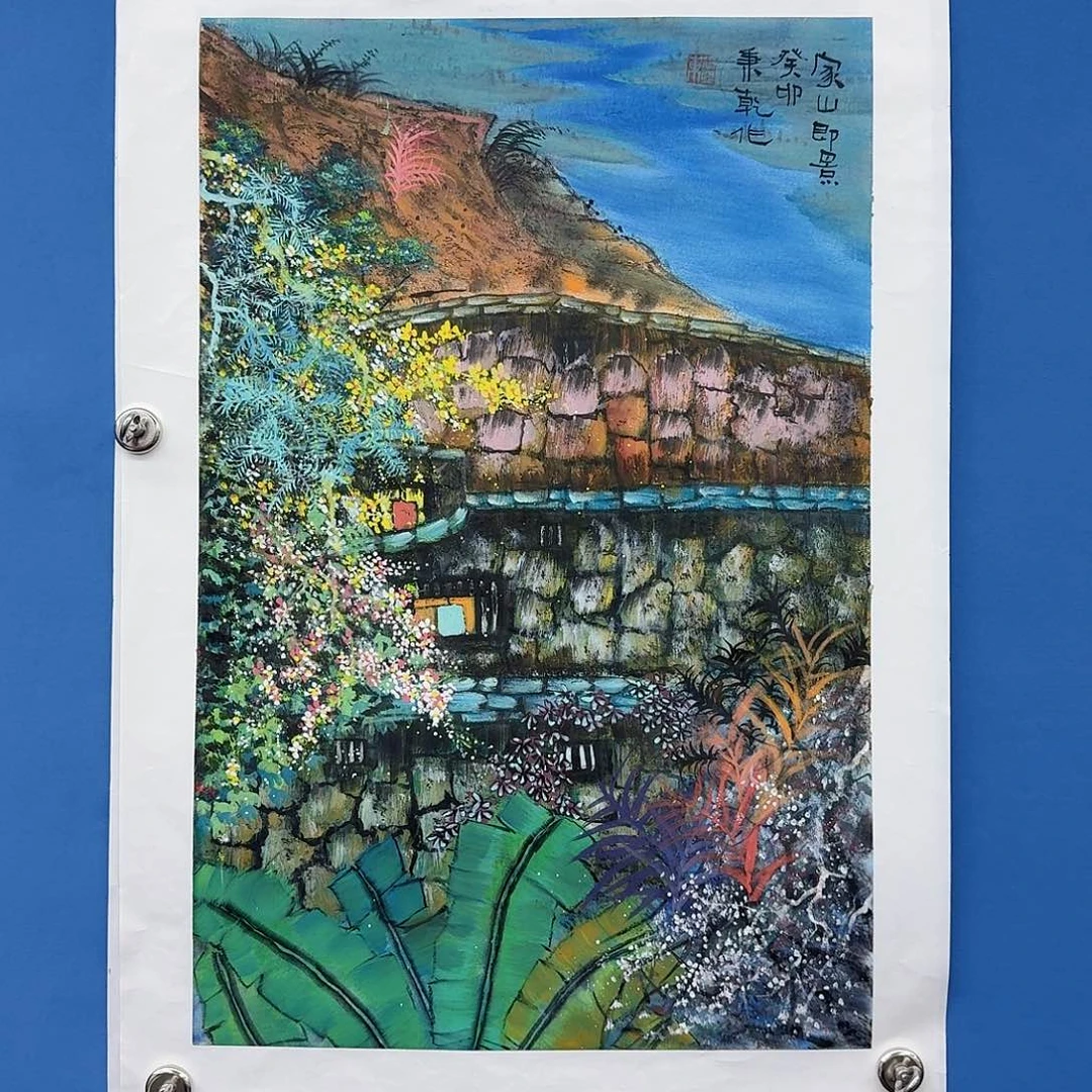 国画多次参加国内外大型展览