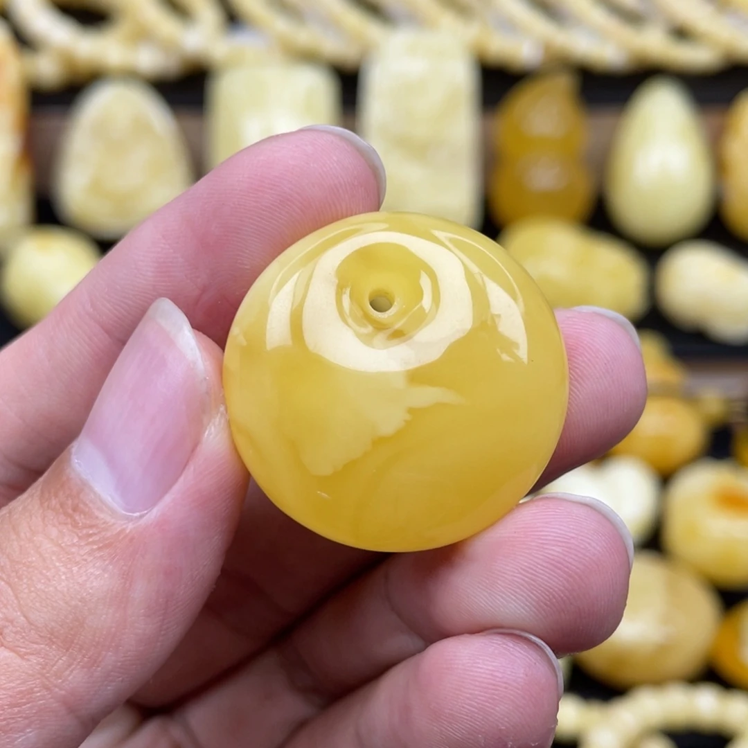 琥珀未镶嵌裸石琥珀蜜蜡