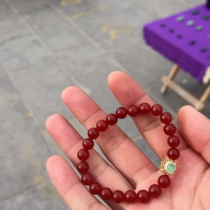 玛瑙/玉髓合金手链
