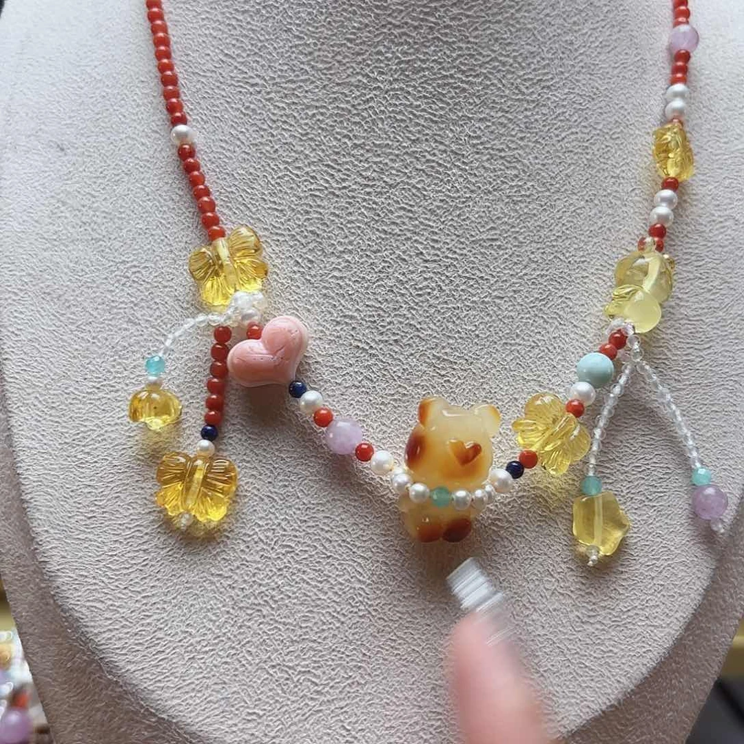 未镶嵌琥珀手链琥珀