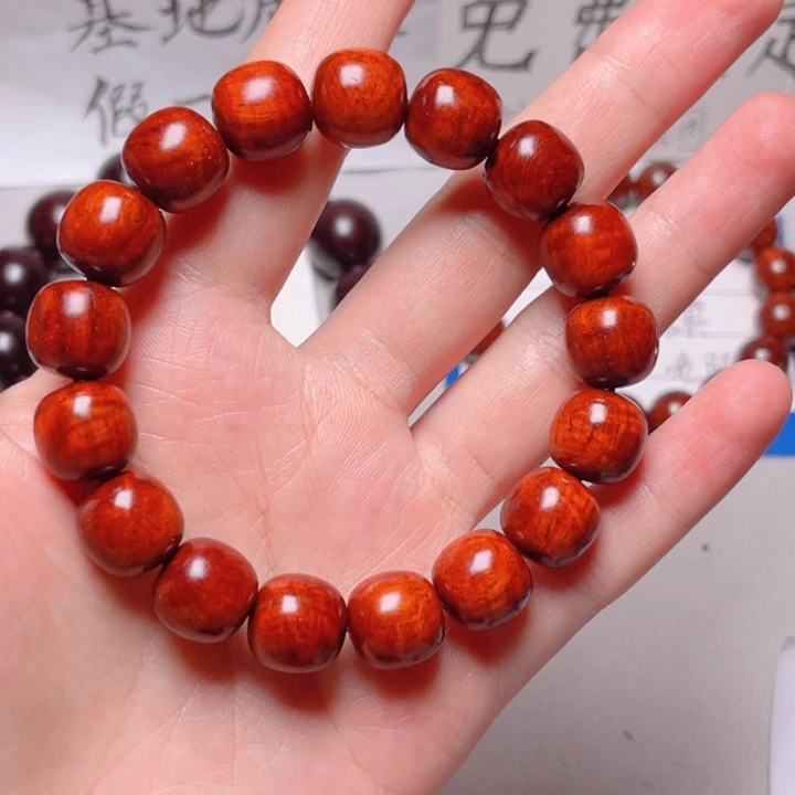 手串/手链小叶紫檀1.2爆满水波