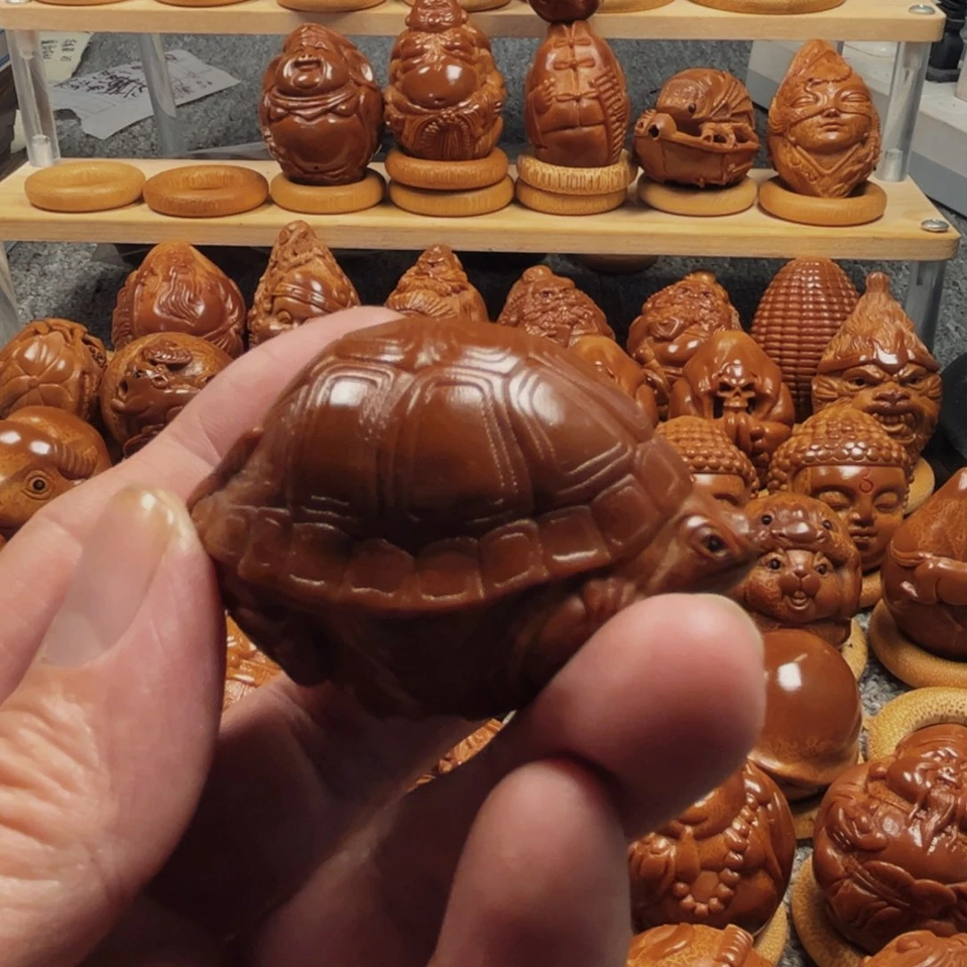 橄榄核手串/手链飞***n乌龟