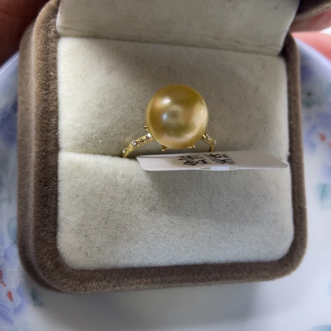 未镶嵌海水珍珠戒指
