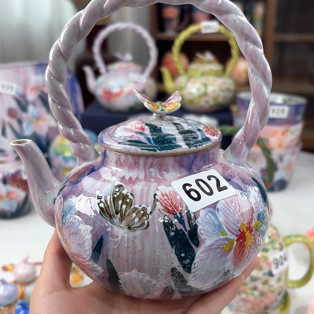 ❦***醒景德镇手绘高温釉下彩陶瓷茶具