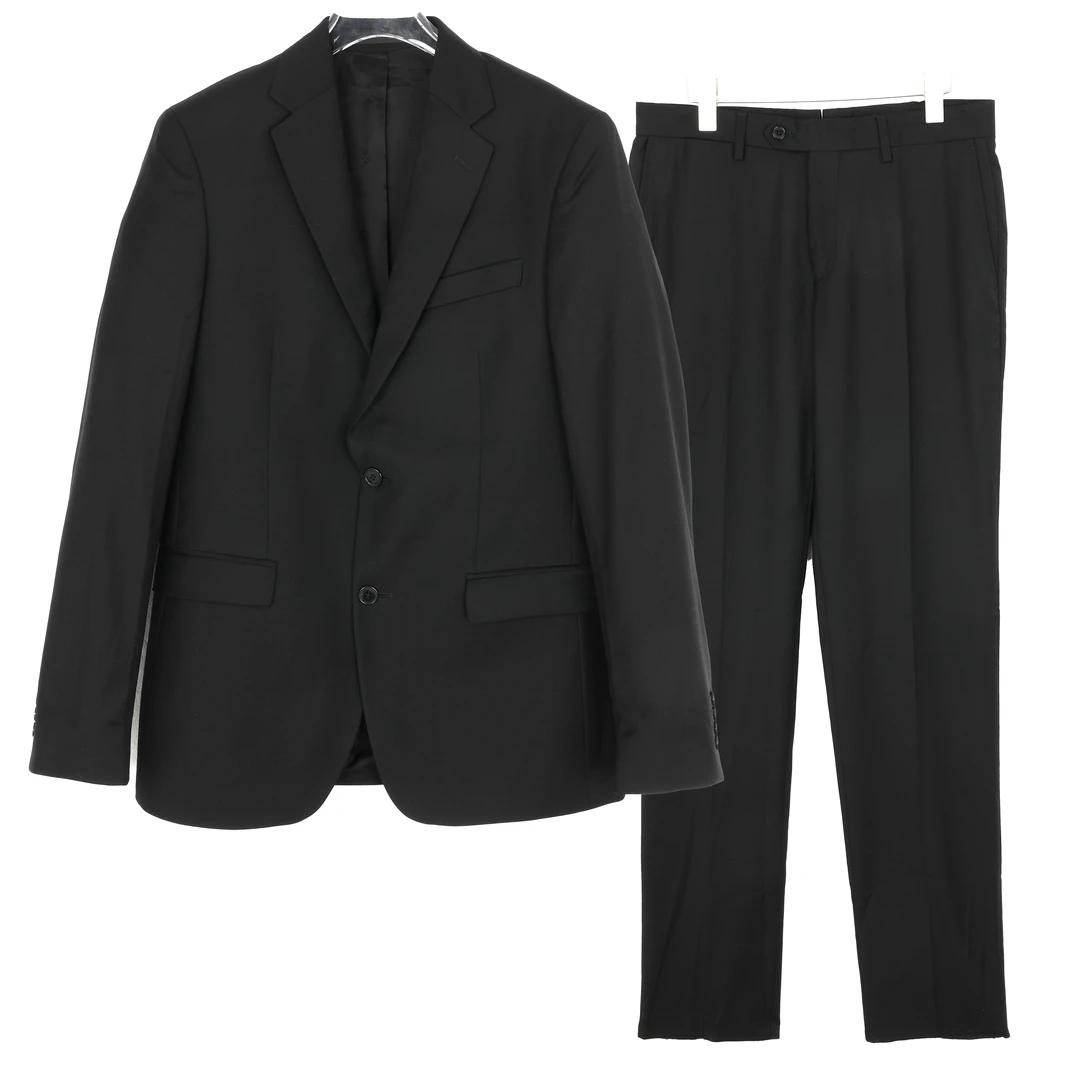 VERSACE/范思哲VC 男士黑色羊毛西服套装V100101S-VT01663-V8008