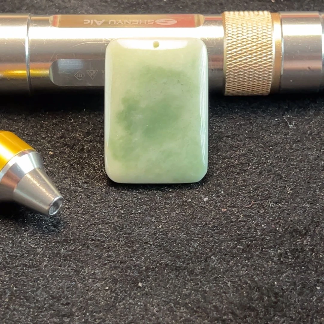 蓝田玉（蛇纹石化大理石玉）手镯未镶嵌勿**安